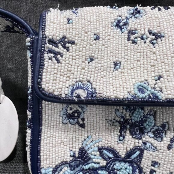 Staud Tommy Beaded Bag Toile de Pup - Picture 4 of 16